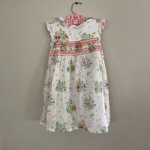 MINI BODEN girls Bunny Dress (3/4Y)